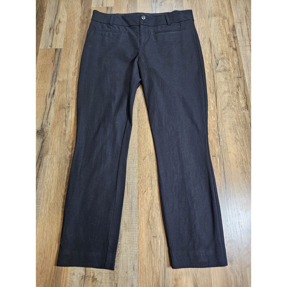 Anthropologie The Essential Slim Straight Pants Women's 8 Dressy Career - Picture 2 of 6